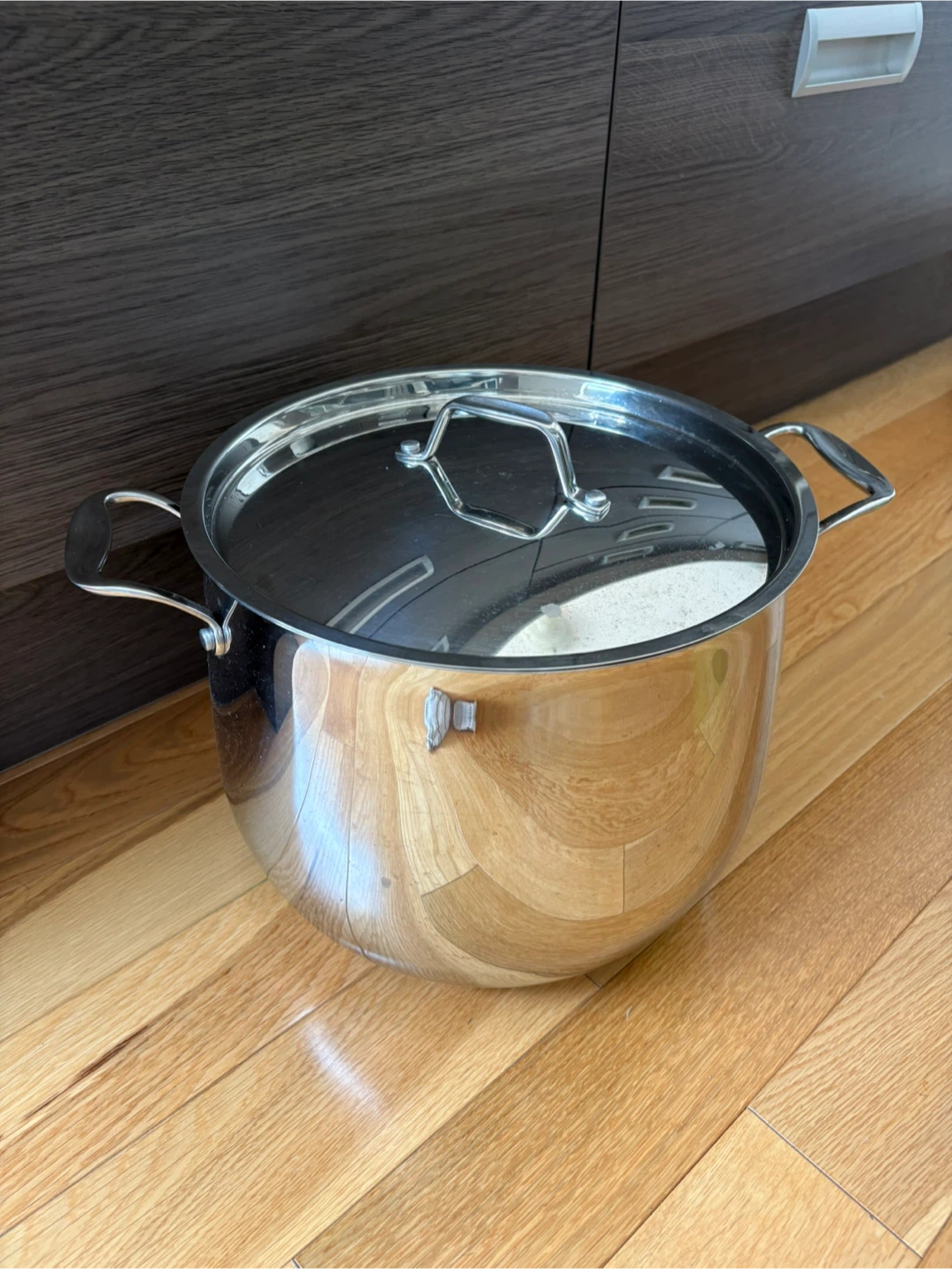 15.1L  Stainless Steel Stock Pot with Lid