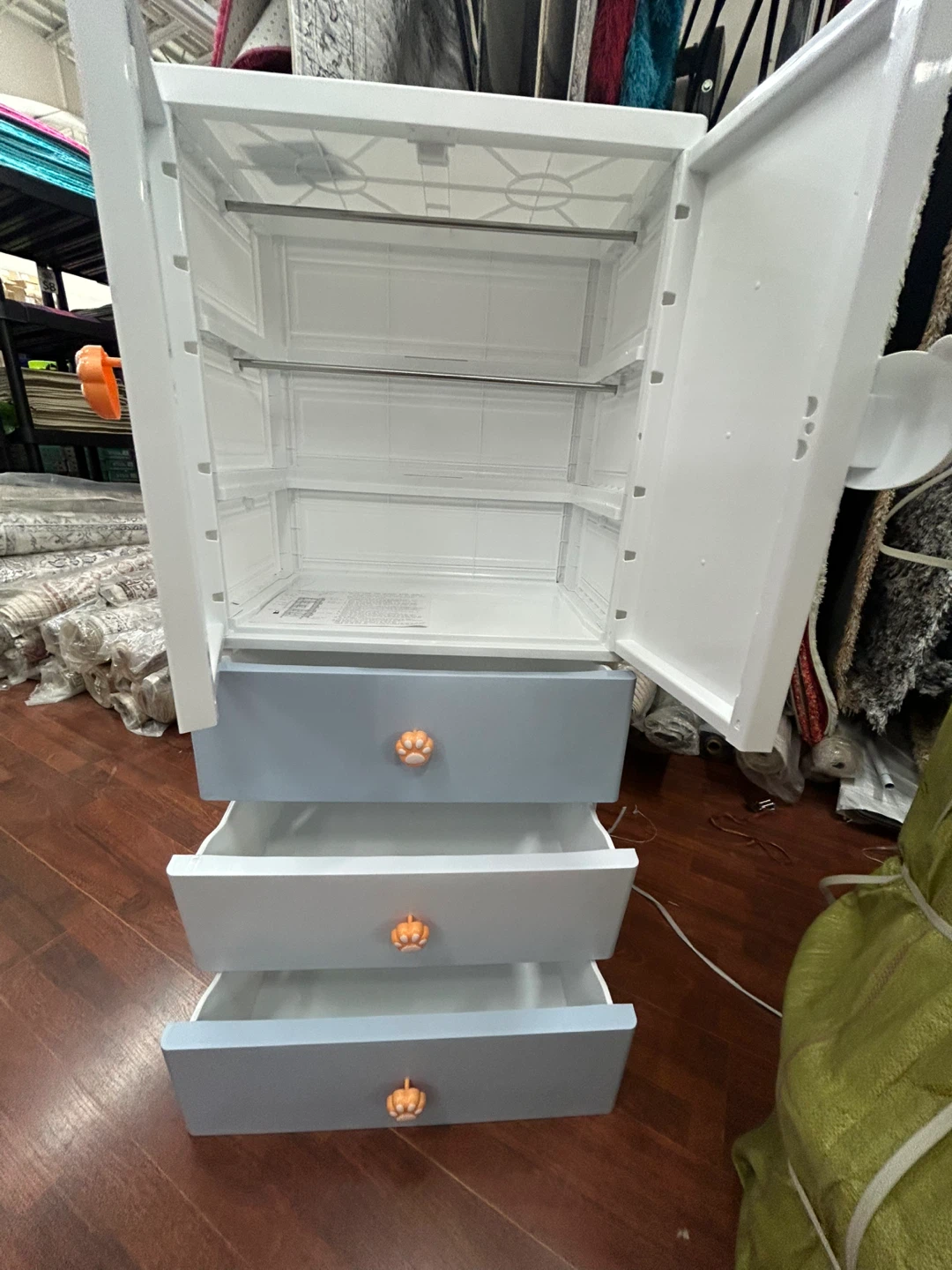 Plastic Storage Cabinet with Drawers - photo 4