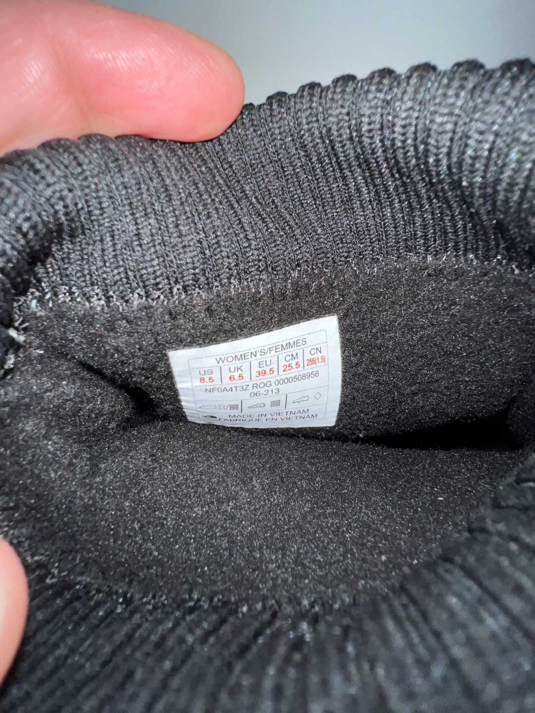 The North Face Women's Black Sock Boots Size 6.5 - photo 5