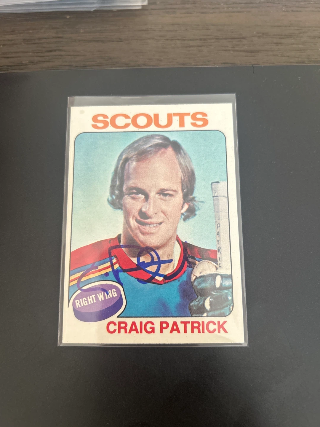 1975 Topps Craig Patrick Card