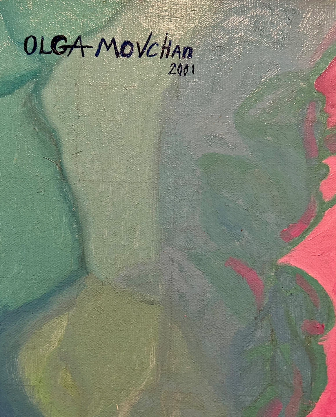 Original Oil Painting “Echo of Herself” – Signed Portrait - photo 2