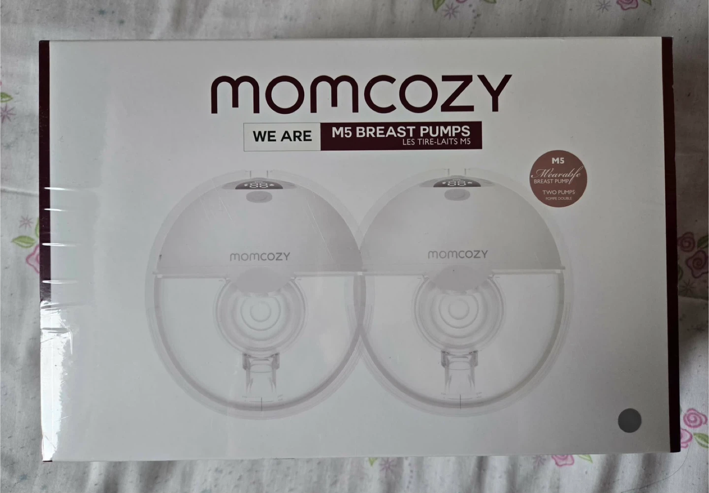 Momcozy M5 Wearable Double Breast Pumps