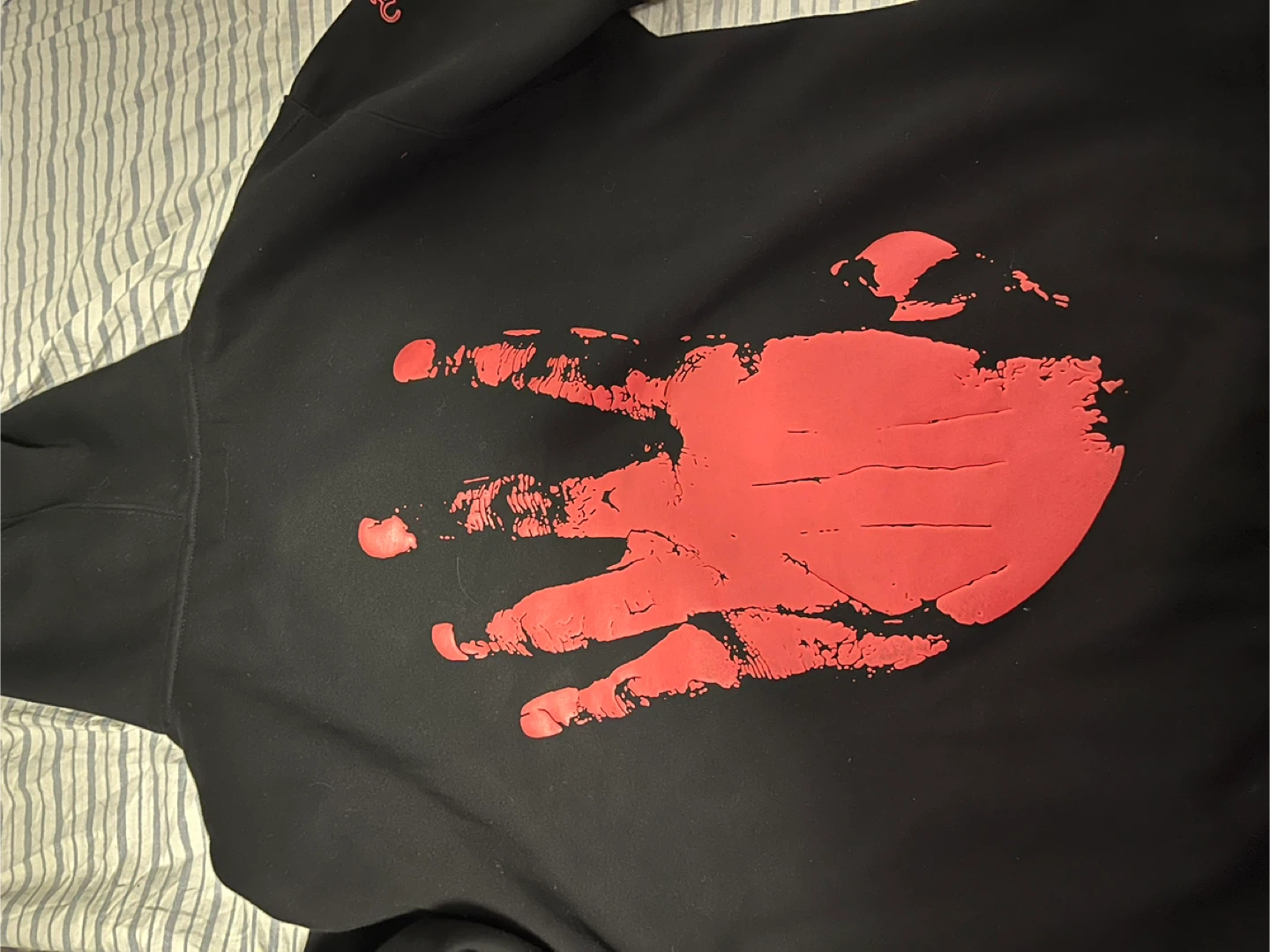 Revenge Hoodie Black/Red X-Large - photo 3