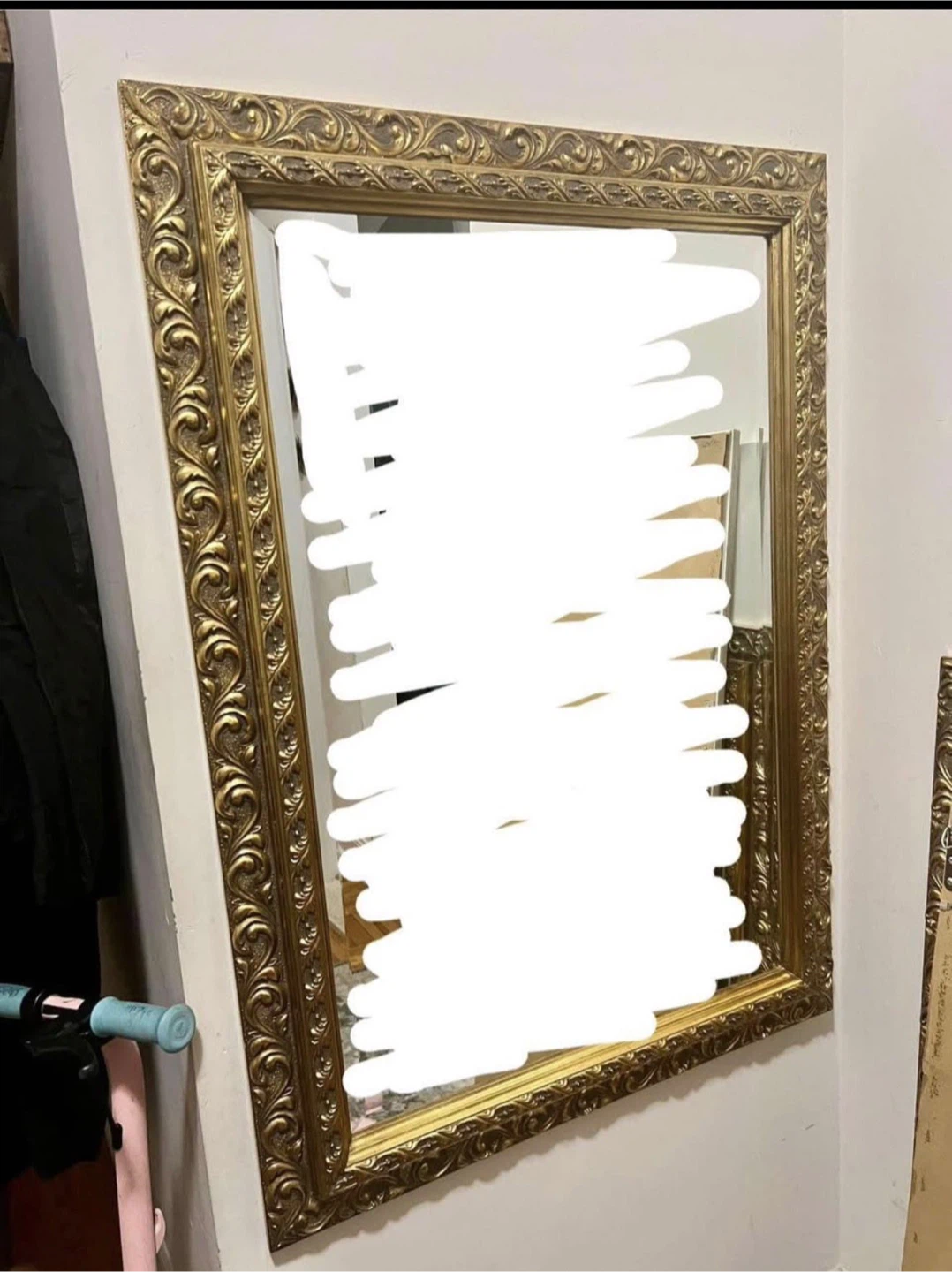 Ornate Gold Framed Mirror
