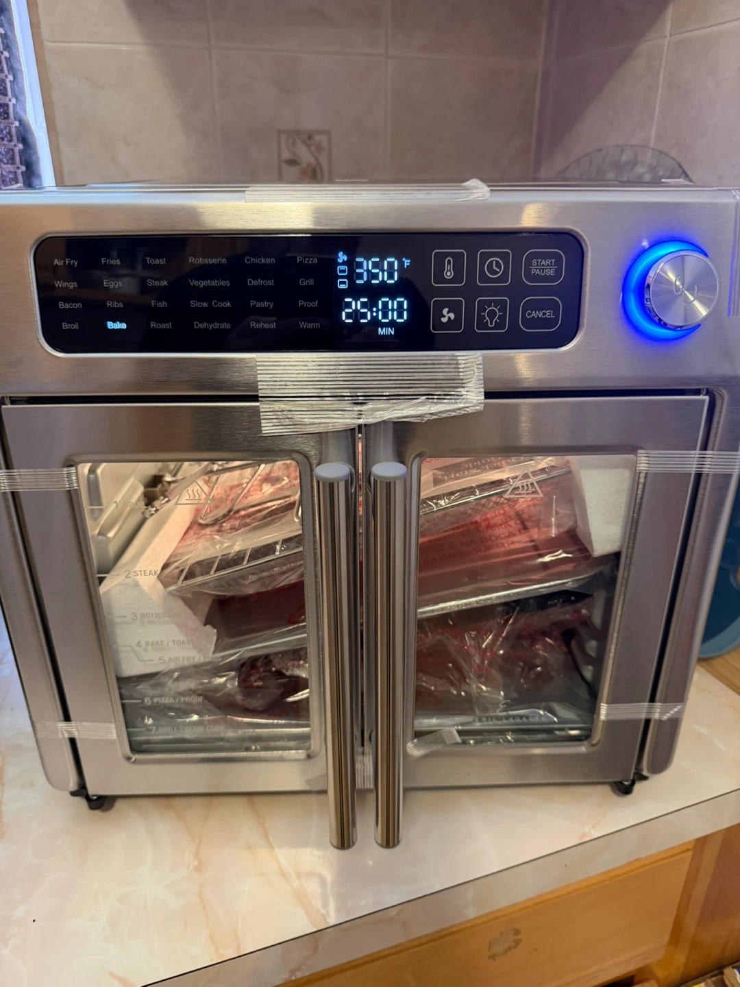 Emeril Lagasse new French Door Air Fryer Toaster Oven Combo