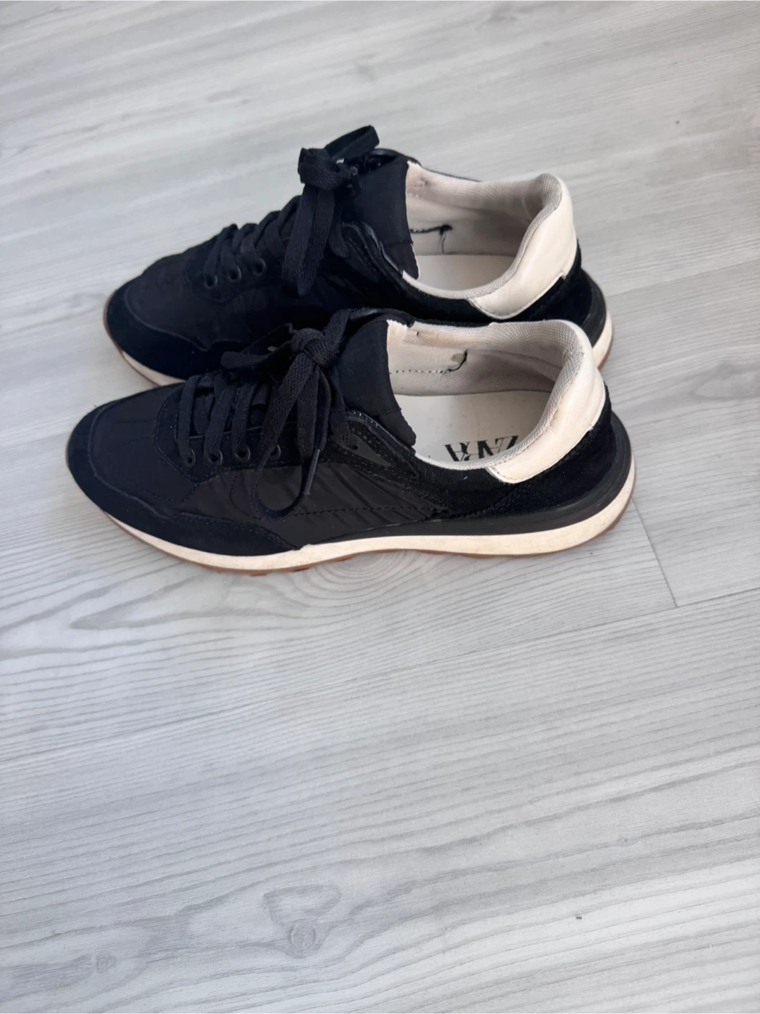 Zara Black Sneakers Size 38 - photo 2