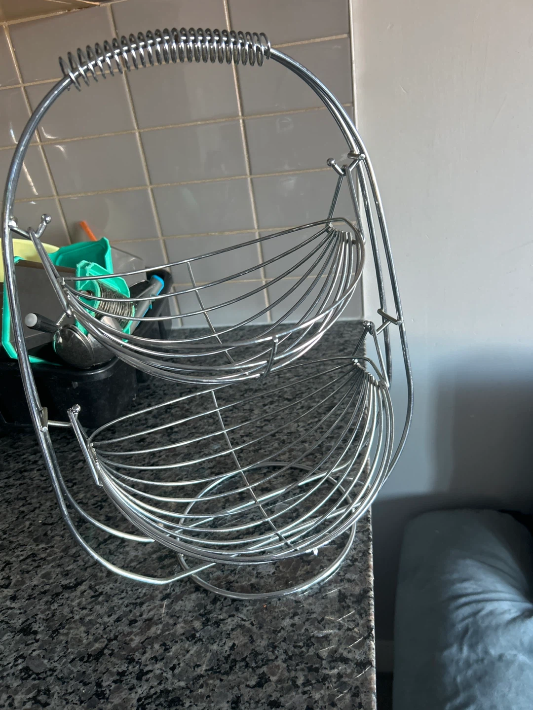 2-Tier Metal Fruit Basket