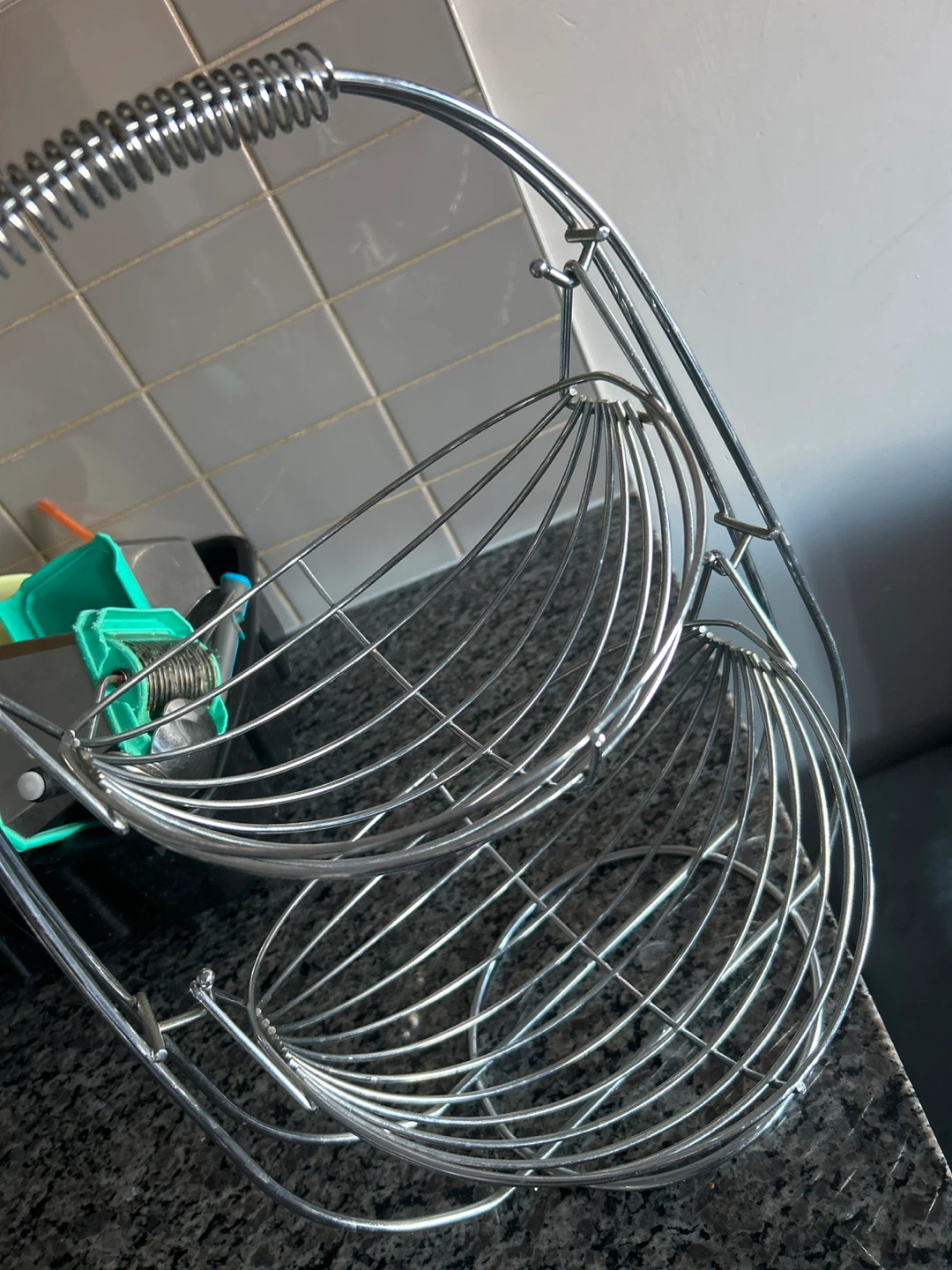 2-Tier Metal Fruit Basket - photo 2