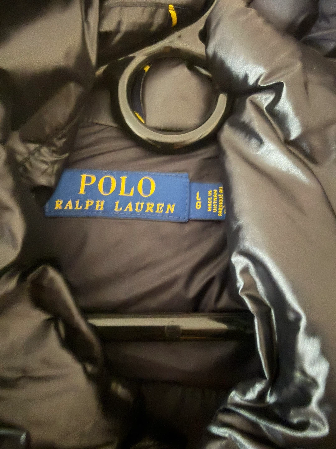 Polo Ralph Lauren Black Puffer Jacket - photo 2