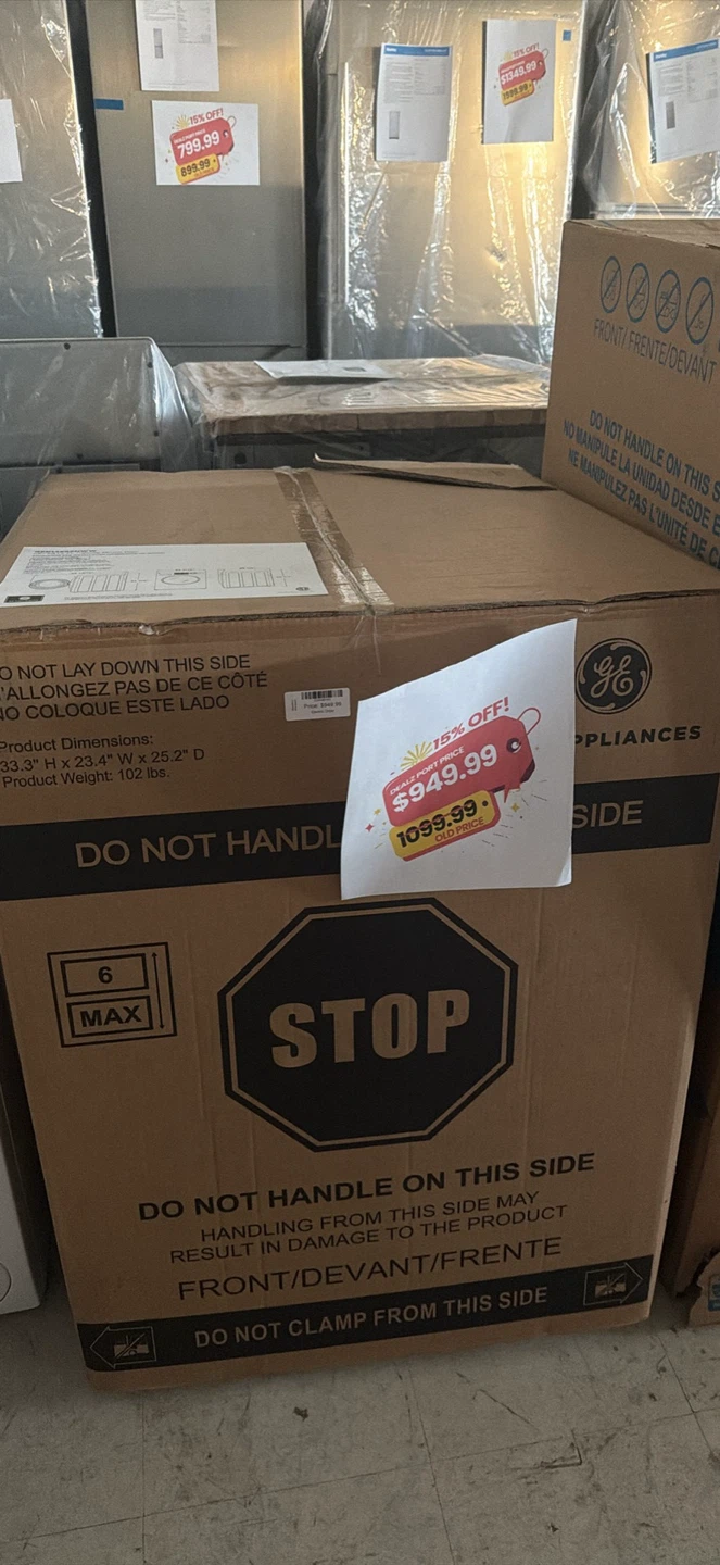 GE White Electric Dryer - photo 5