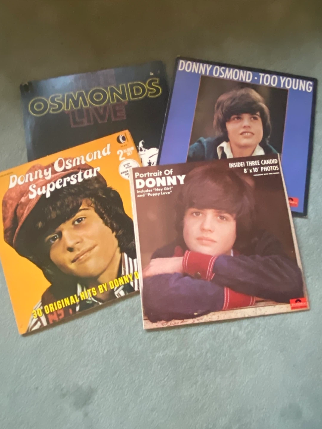 Donny Osmond & The Osmonds Vinyl Records Collection