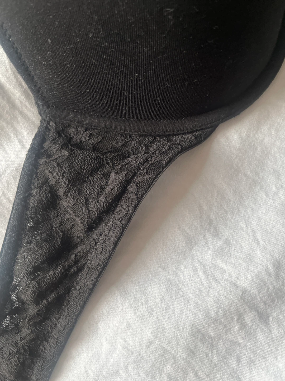 H&M Black Lace Push-Up Bra - 38C - photo 2