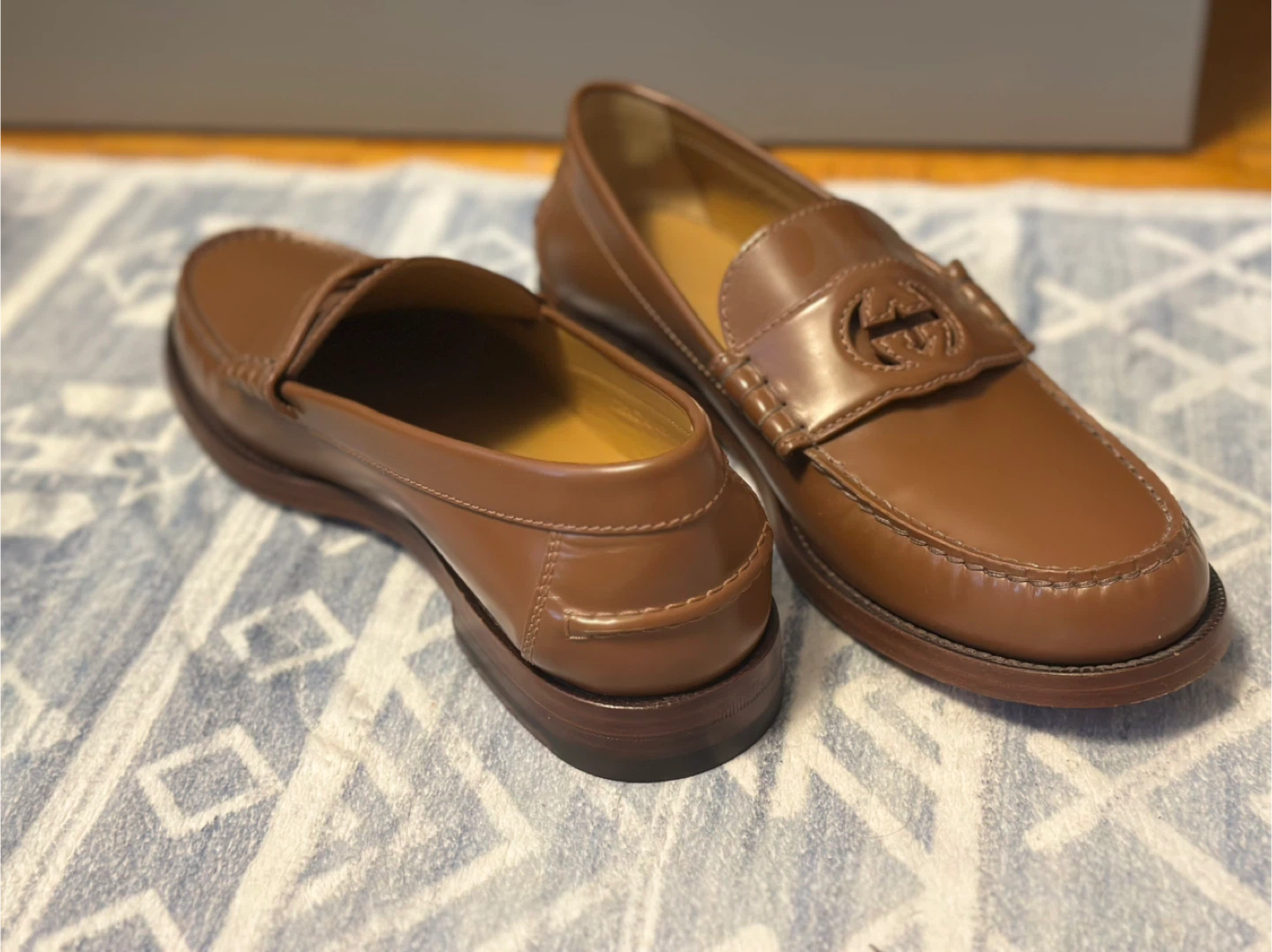 Gucci Brown Leather Loafers - photo 3