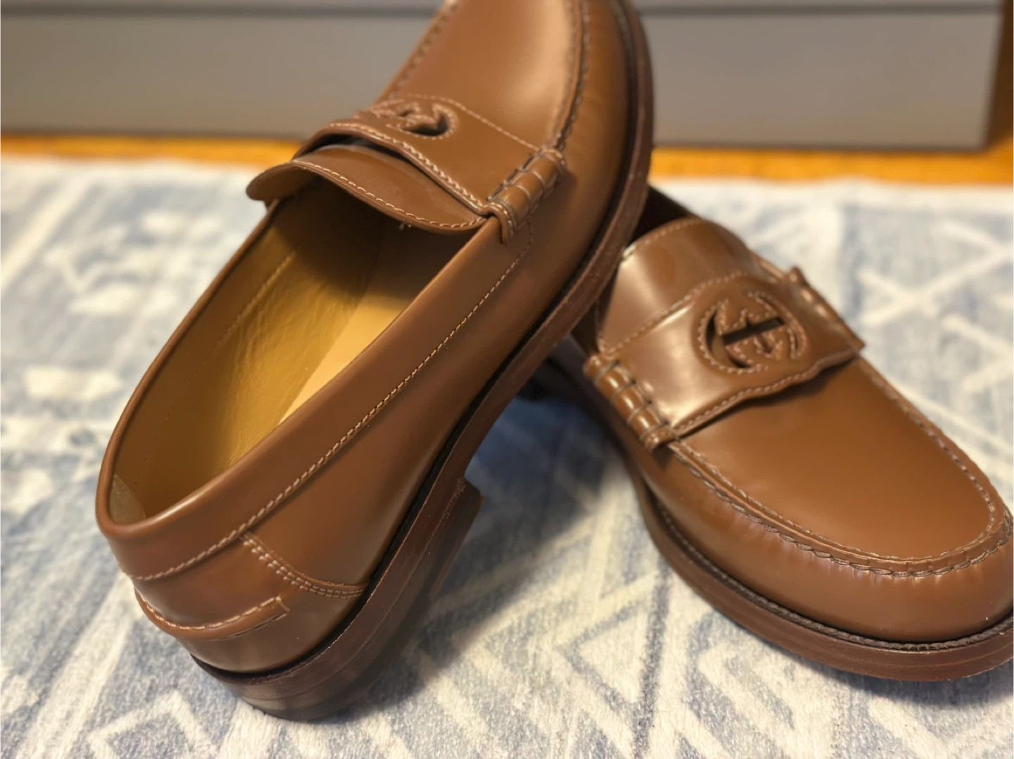 Gucci Brown Leather Loafers - photo 4