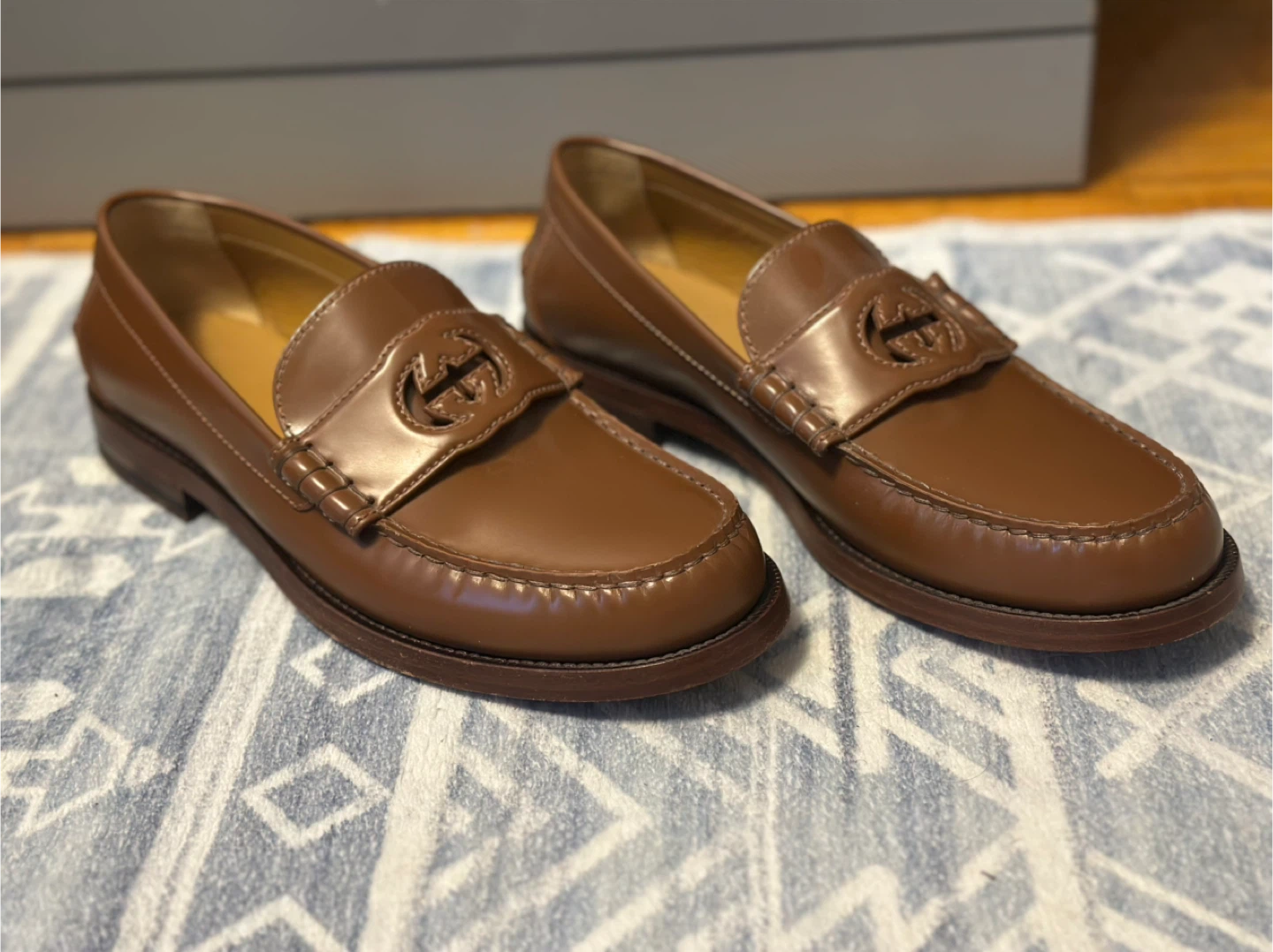 Gucci Brown Leather Loafers - photo 2