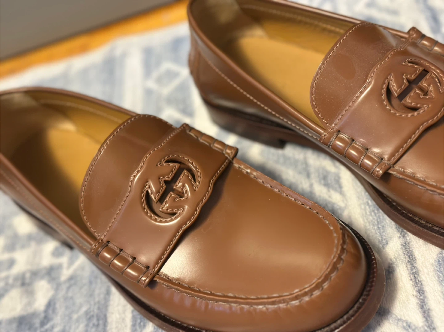Gucci Brown Leather Loafers - photo 5