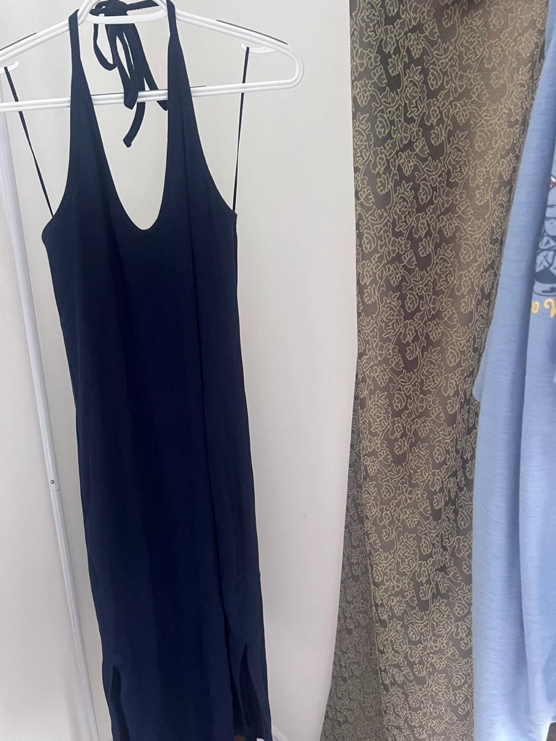 Old Navy Navy Blue Maxi Dress Size L