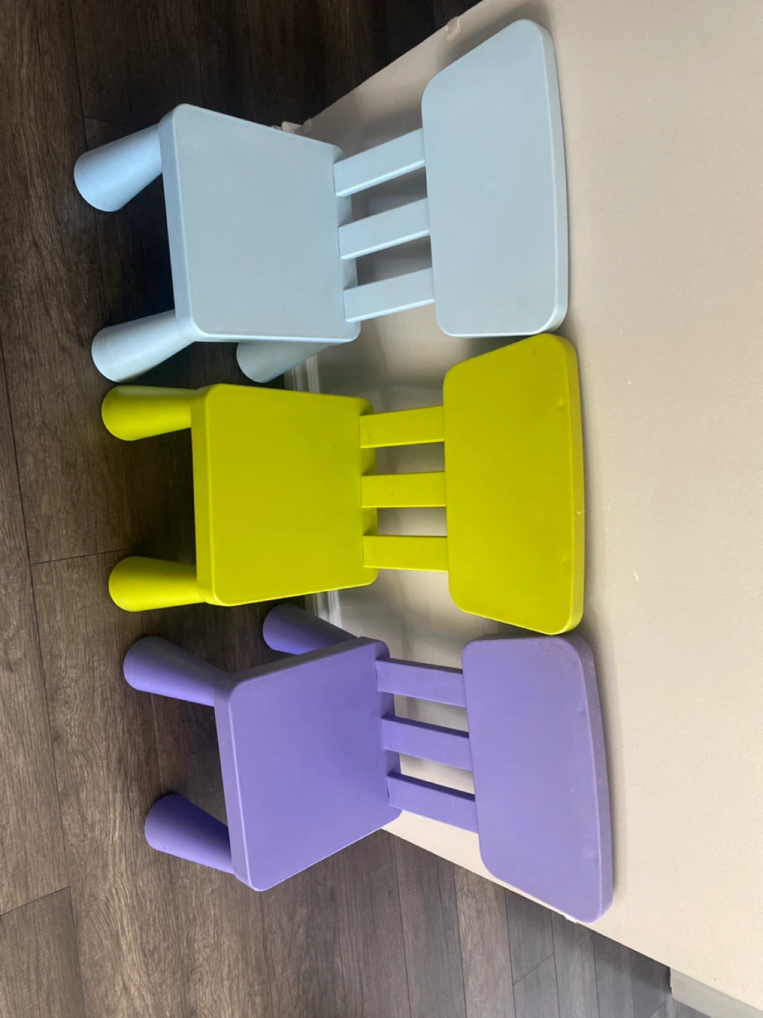 IKEA Mammut Children's Chairs (Set of 3)