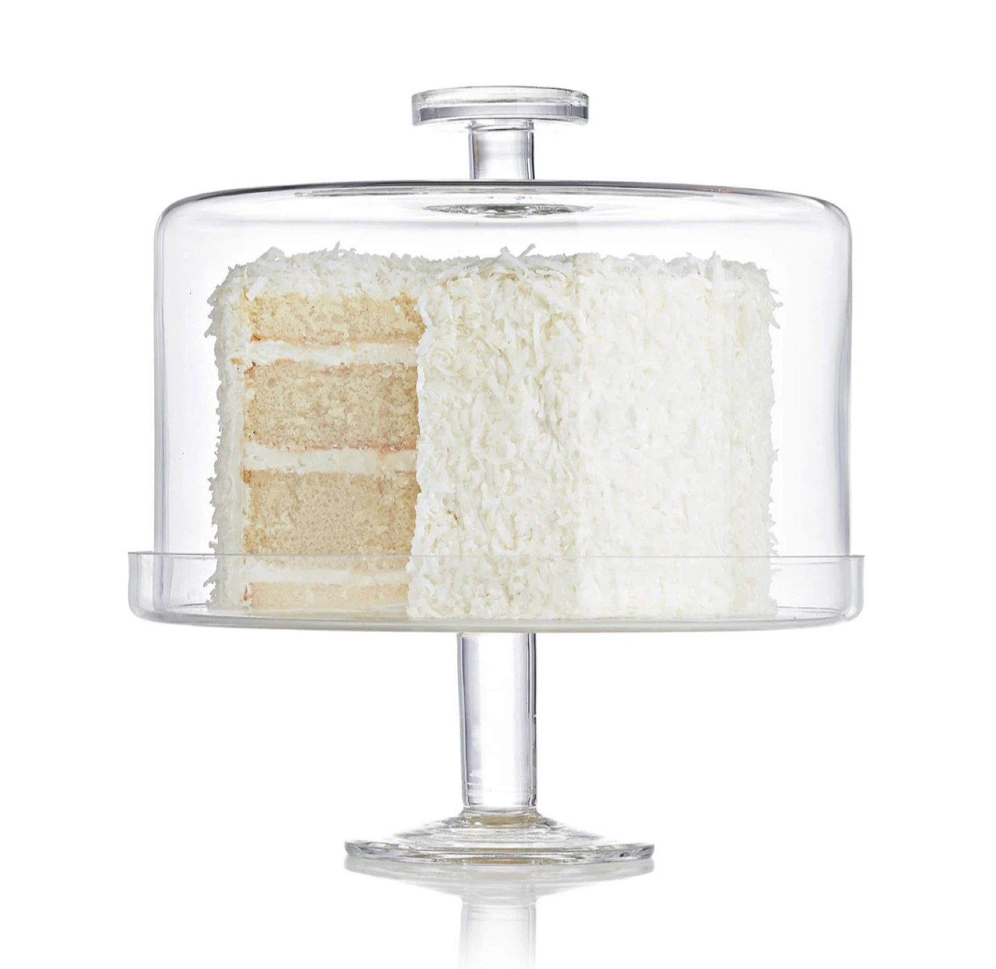 Glass Cake Stand with Dome Cover - photo 3