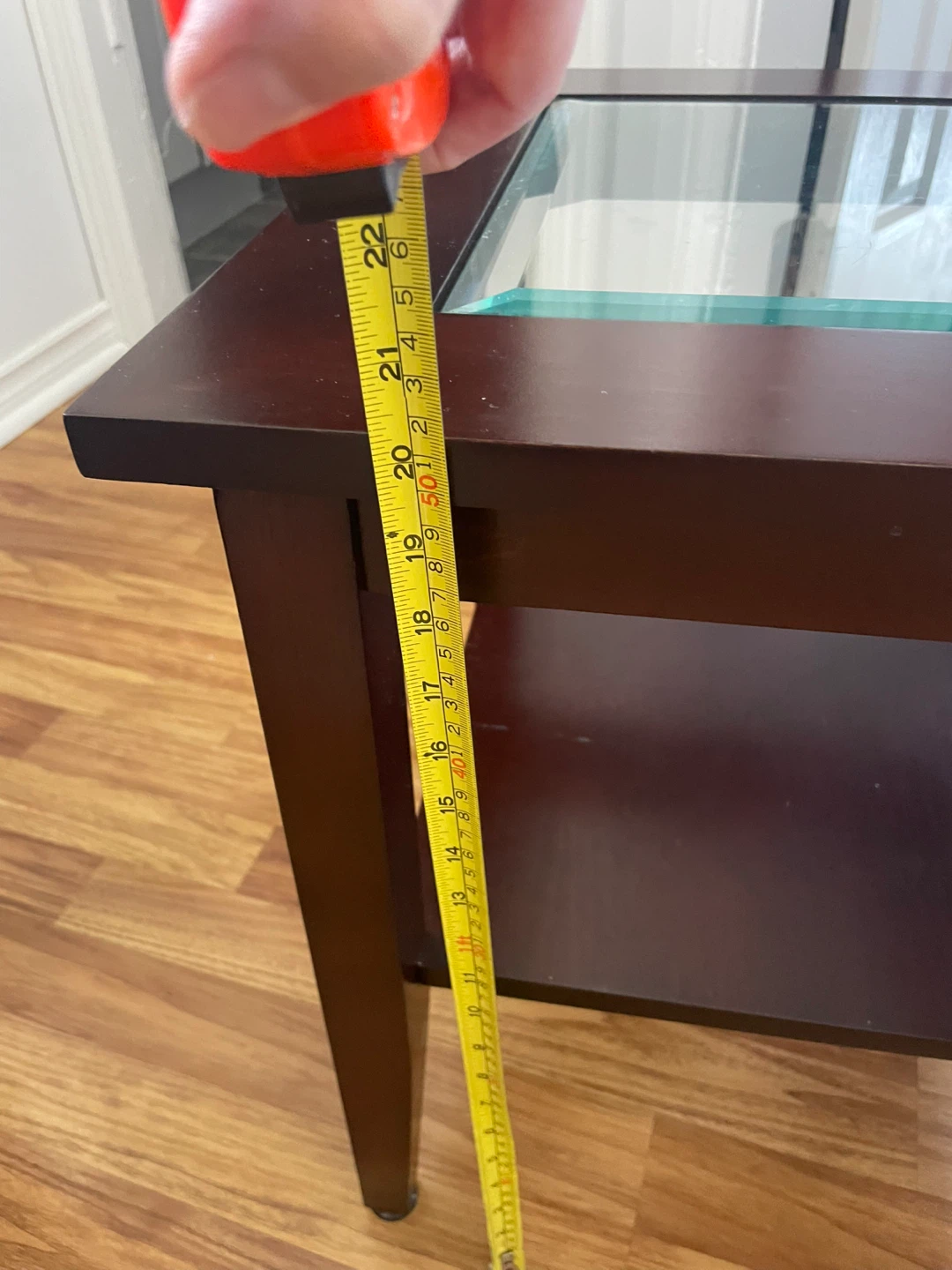 🌱End Table with Glass Top🌱 - photo 3