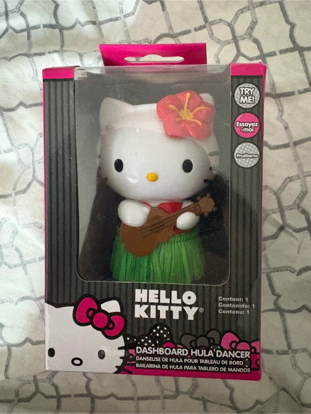 Hello Kitty Dashboard Hula Dancer