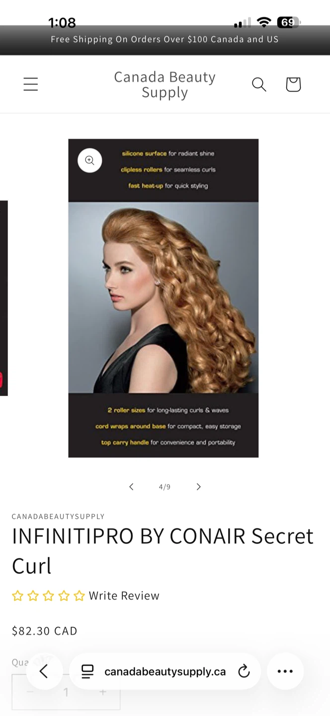 INFINITIPRO BY CONAIR Secret Curl Hair Rollers Set - photo 3