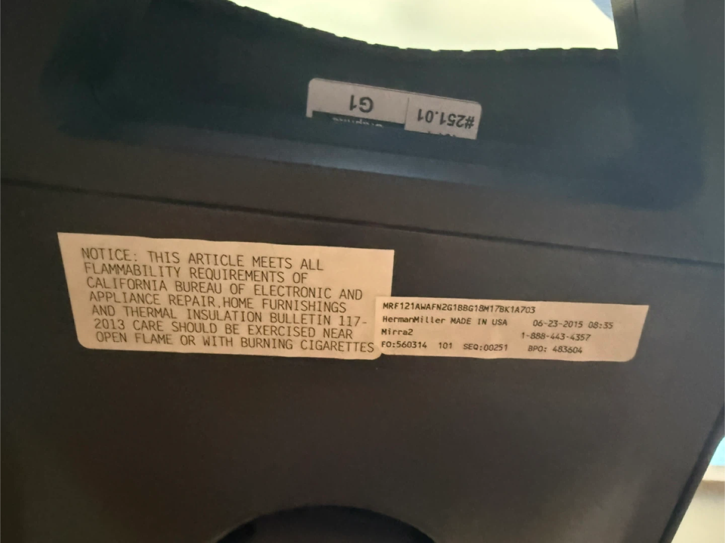 Herman Miller Mirra 2 Office Chair - photo 4