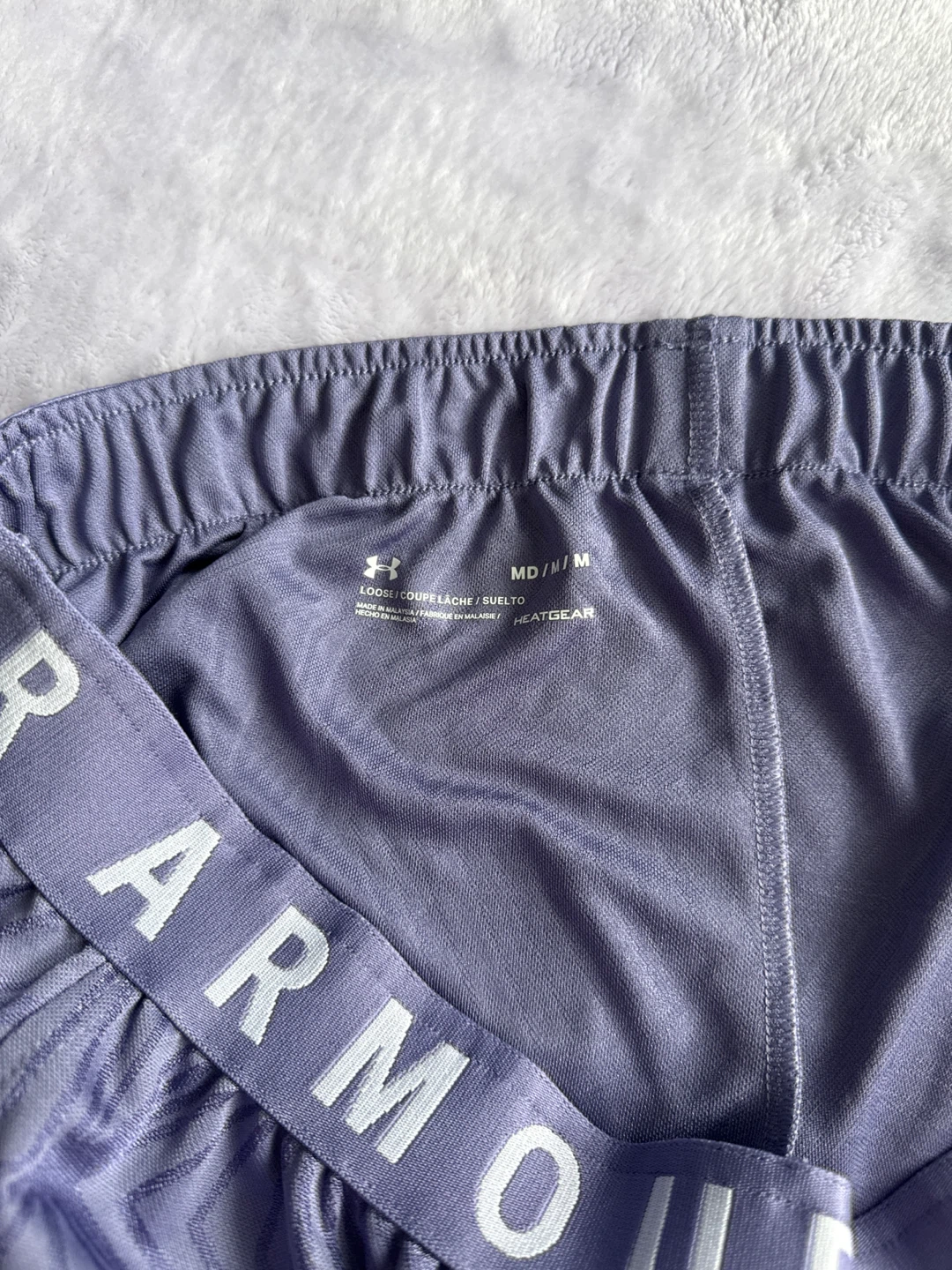 Under Armour Women’s Athletic Shorts Size M – Purple - photo 2