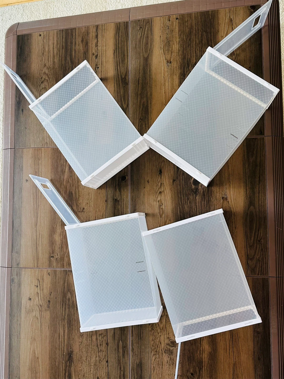 Stackable Storage Boxes / Shoe Boxes - photo 2