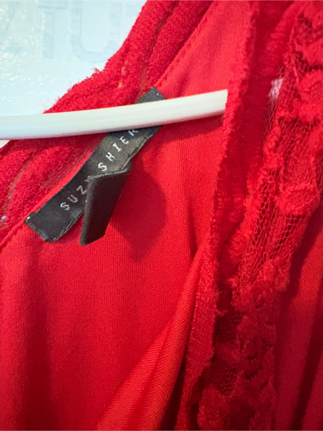 Red Lace Dress by Suzy Shier - photo 3