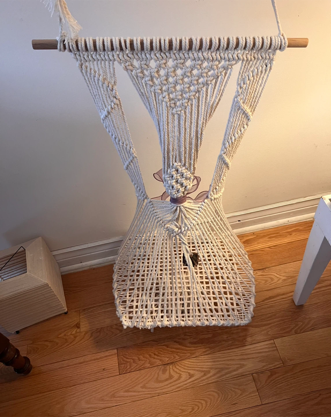 Karcee Macrame Cat Hammock - photo 2