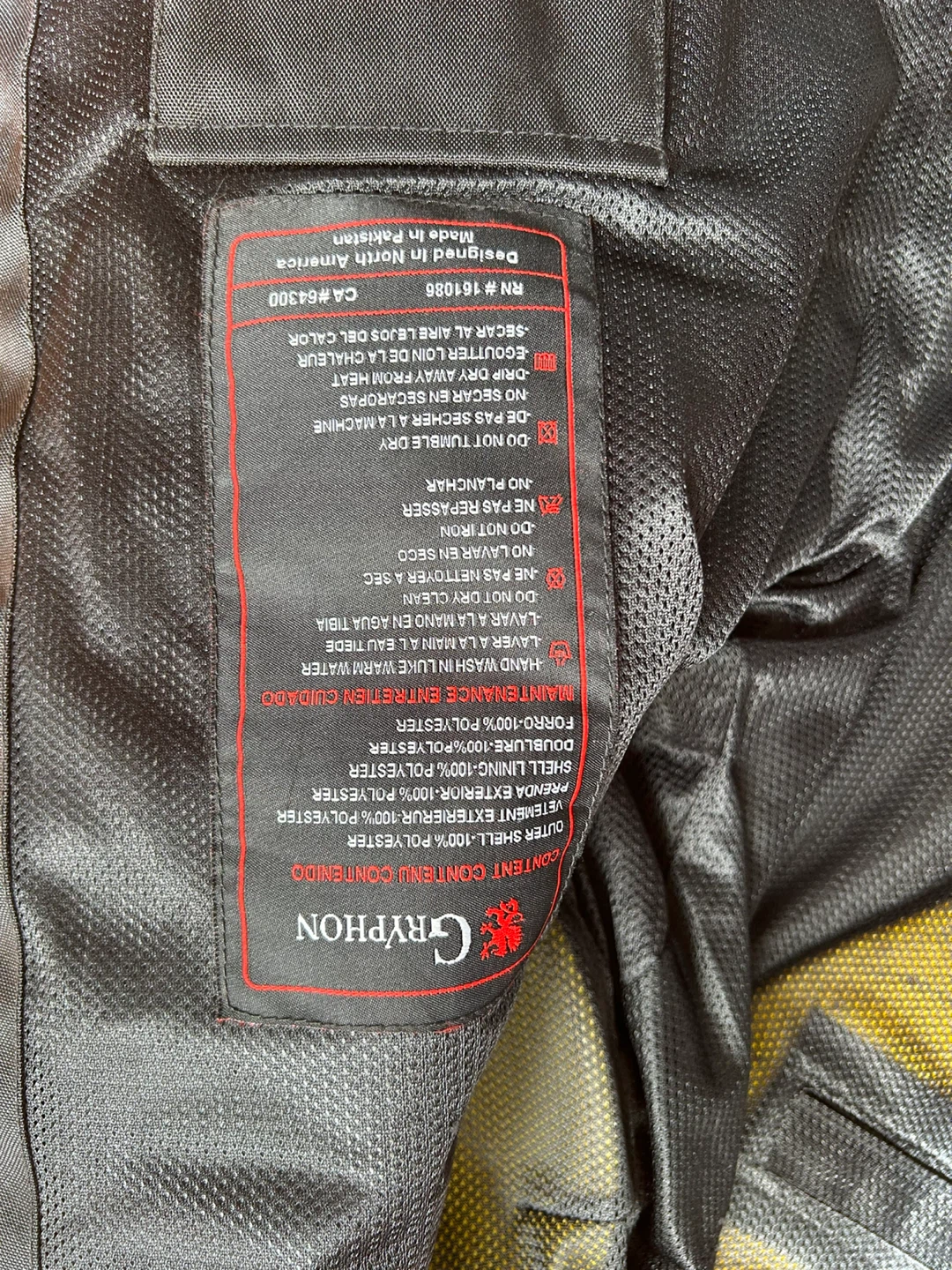 Gryphon Motorcycle Jacket XL - photo 5