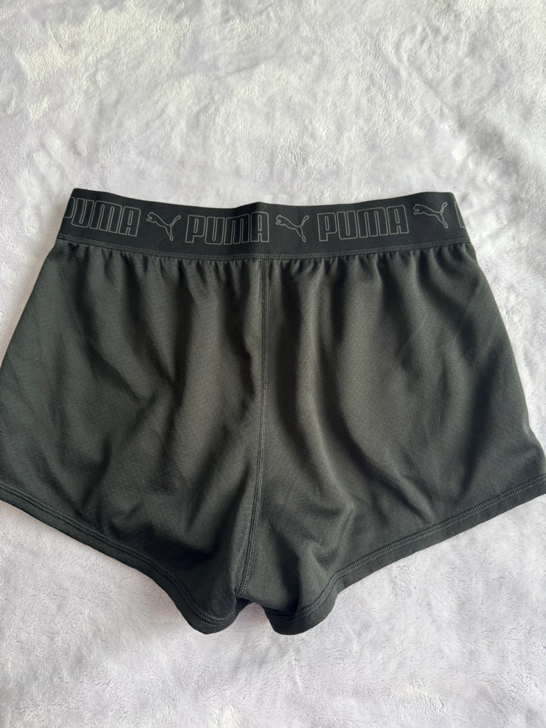 Puma Women’s Black Athletic Shorts – Size M - photo 2