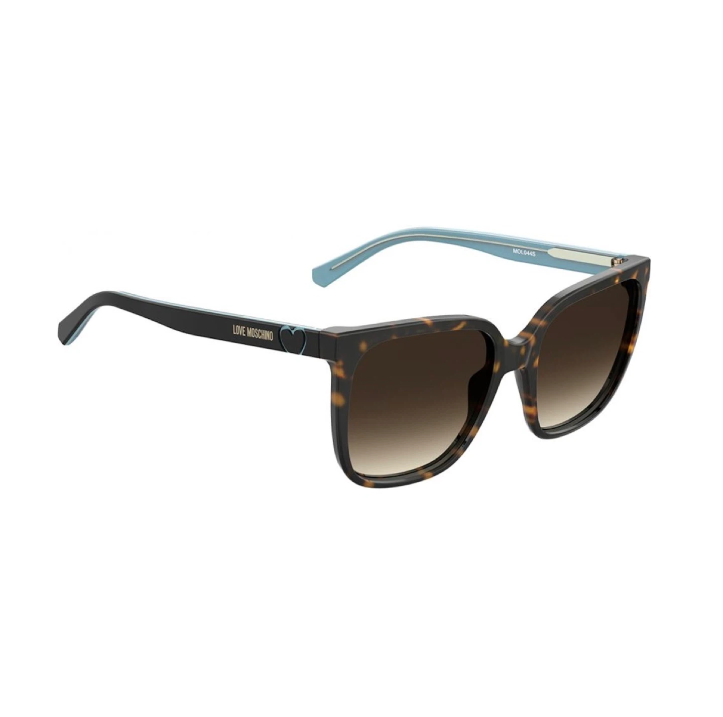 Love Moschino Oversized Sunglasses - Brand New - Havana Tortoise - photo 3