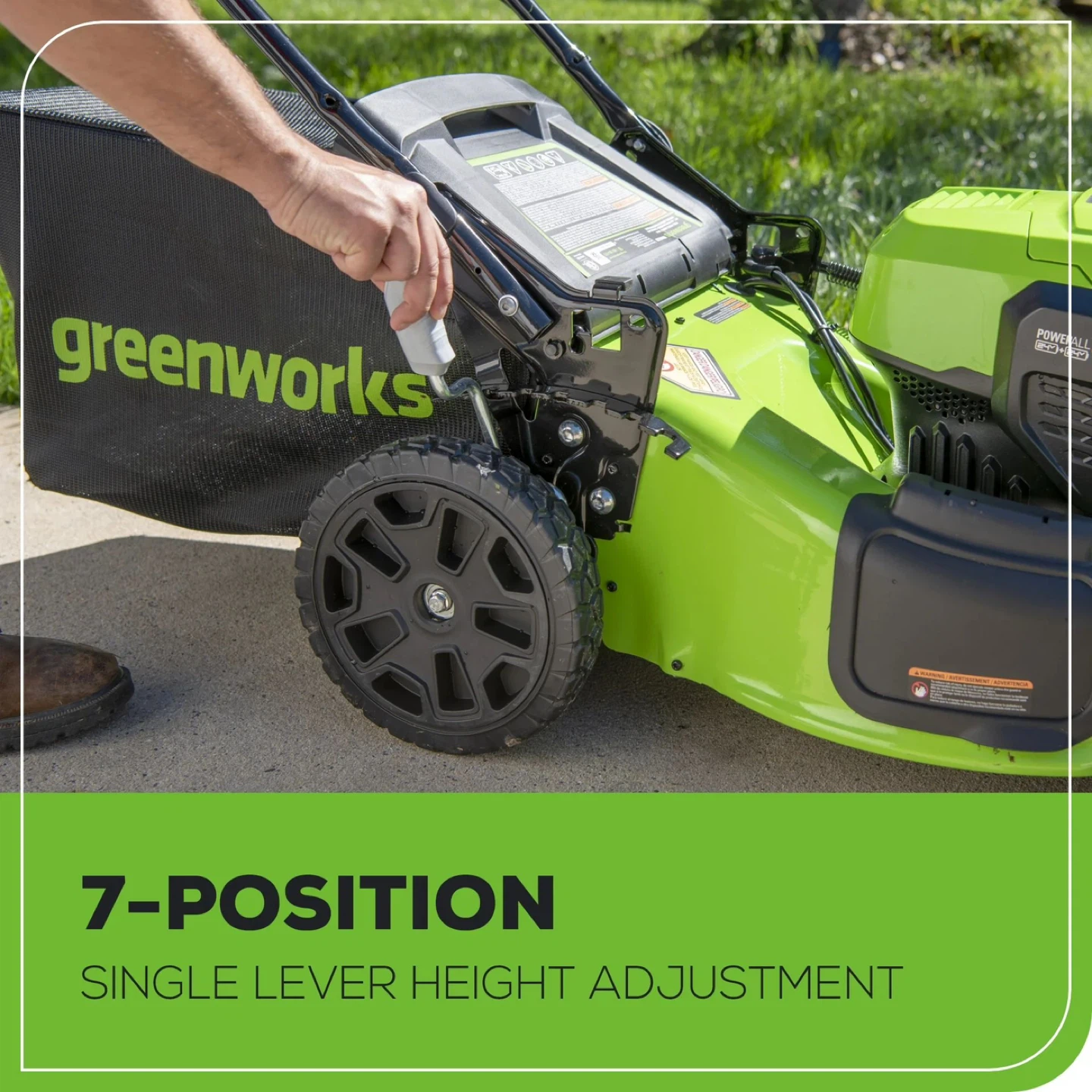Greenwood’s push mower brand new box - photo 5