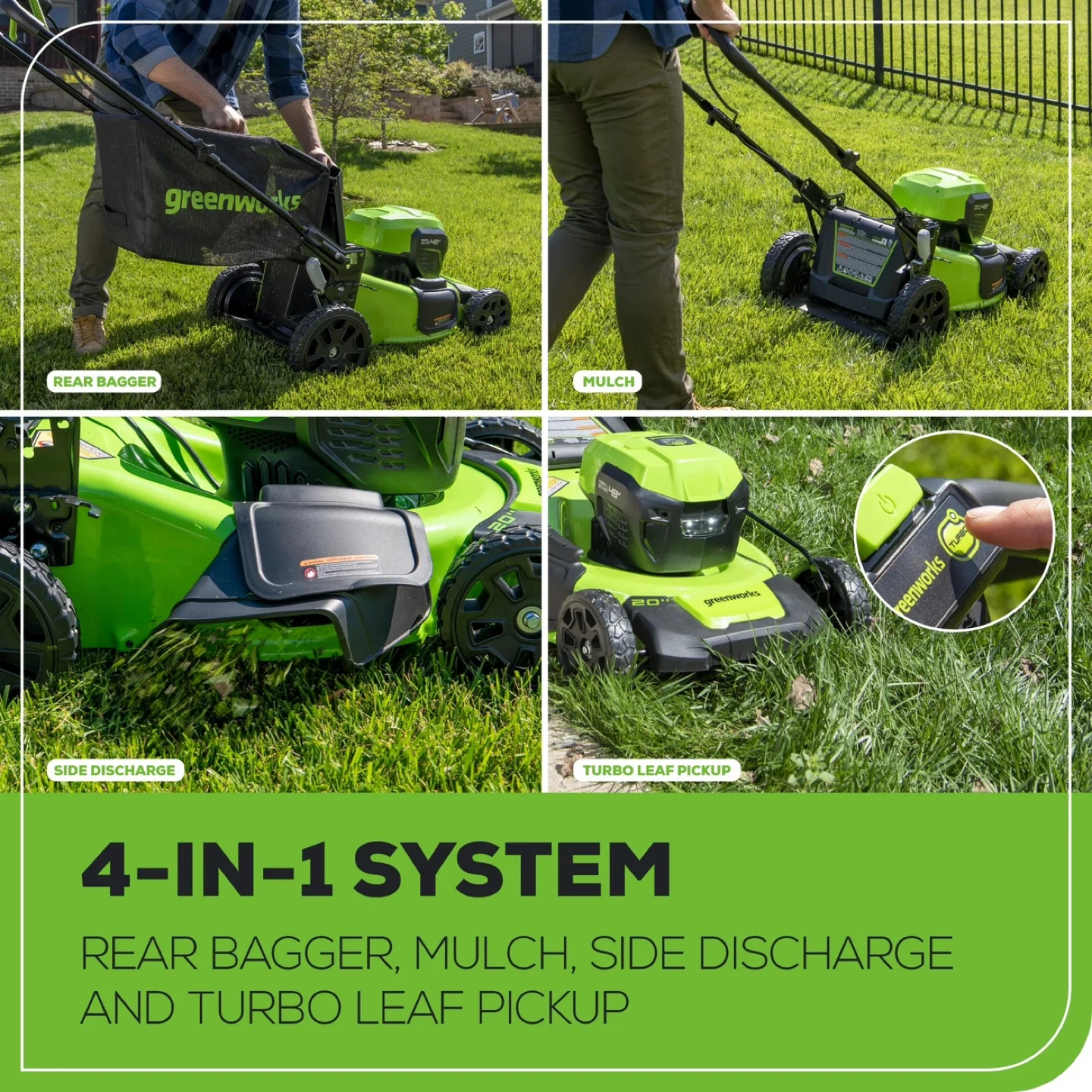 Greenwood’s push mower brand new box - photo 4