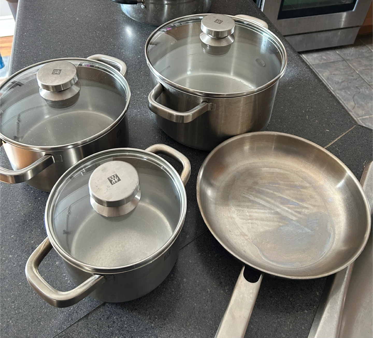 Zwilling Stainless Steel Cookware Set