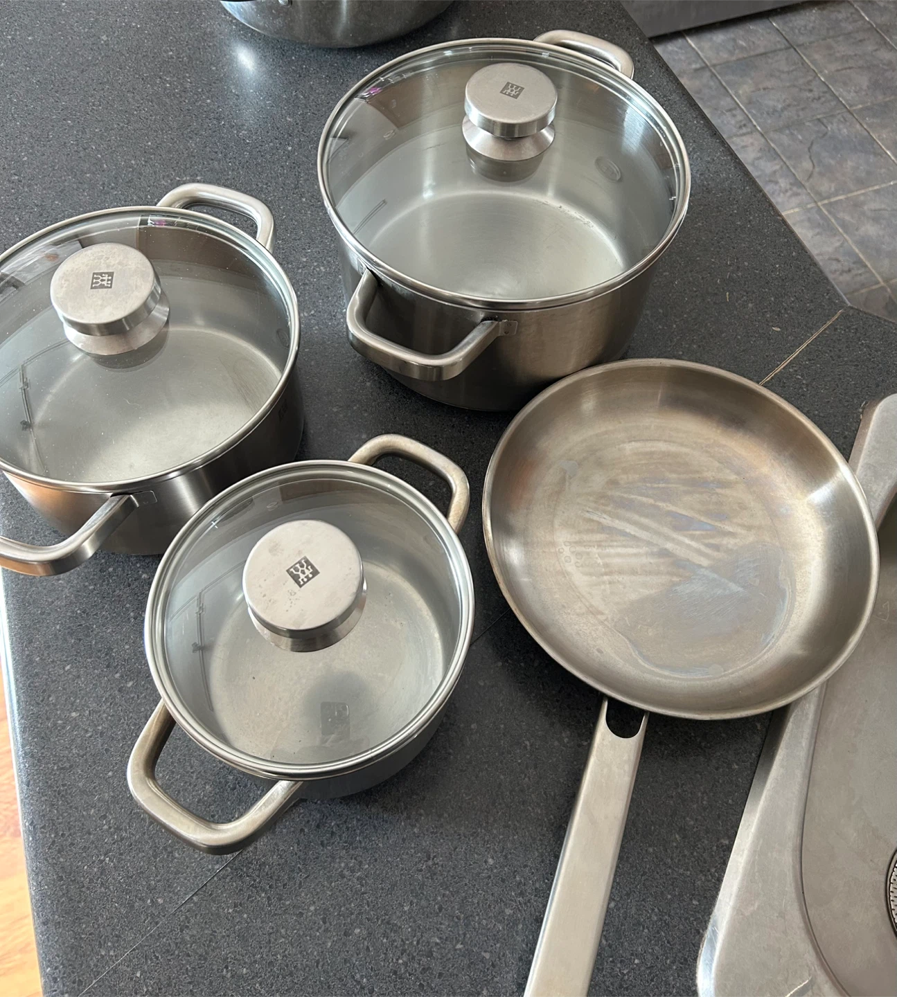 Zwilling Stainless Steel Cookware Set - photo 2
