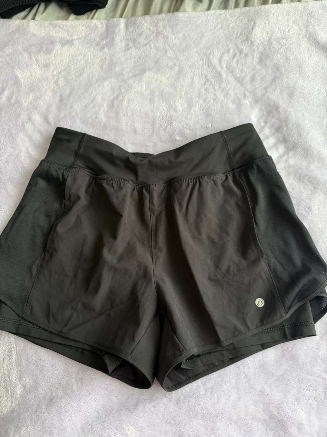 Apana Women’s Black Athletic Shorts – Size M