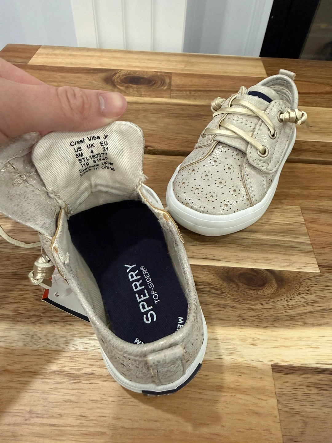 Sperry Crest Vibe Jr Shoes Toddler Size 5 - photo 3