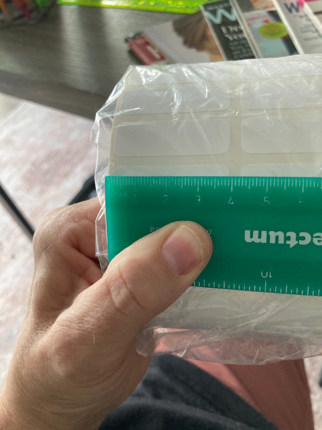 Roll of White Label Stickers - photo 3