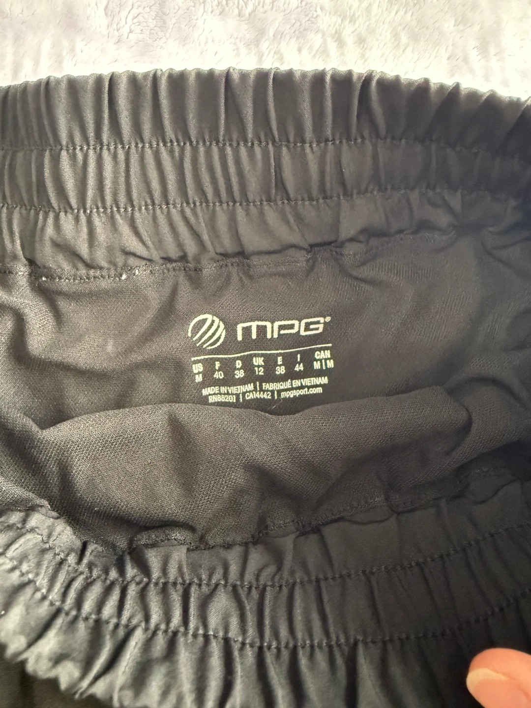 MPG Sport Women’s Black Running Shorts – Size M - photo 2