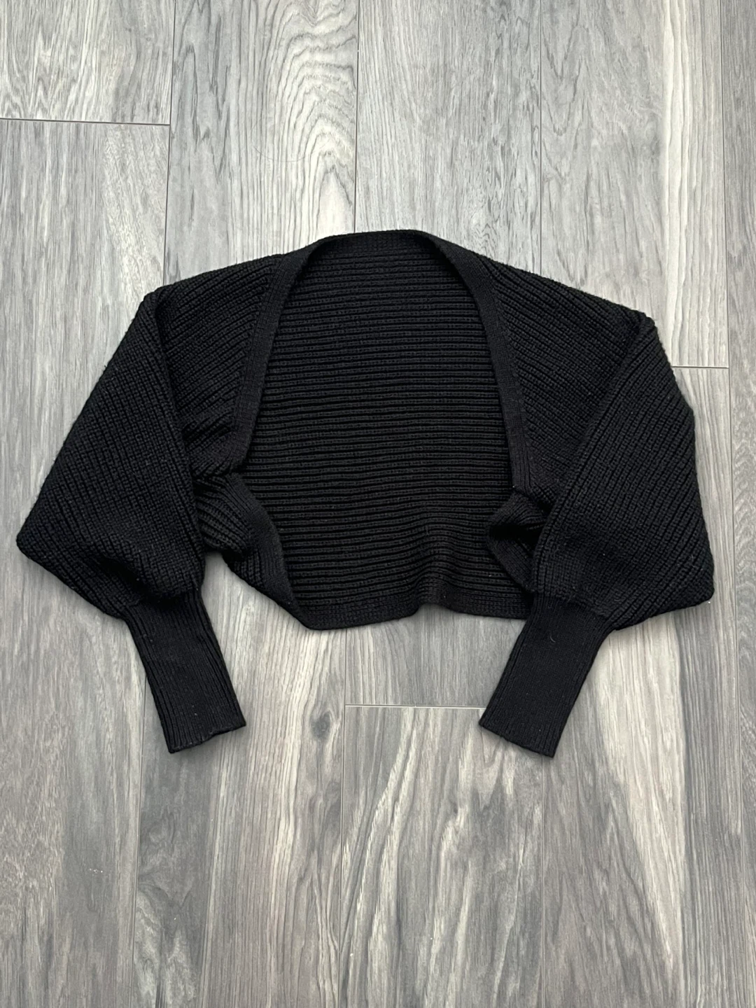Short Knit Versatile Cardigan Long Sleeve | Women