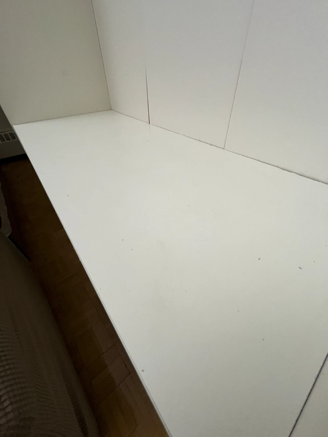 White Bookcase Shelf Unit - photo 5