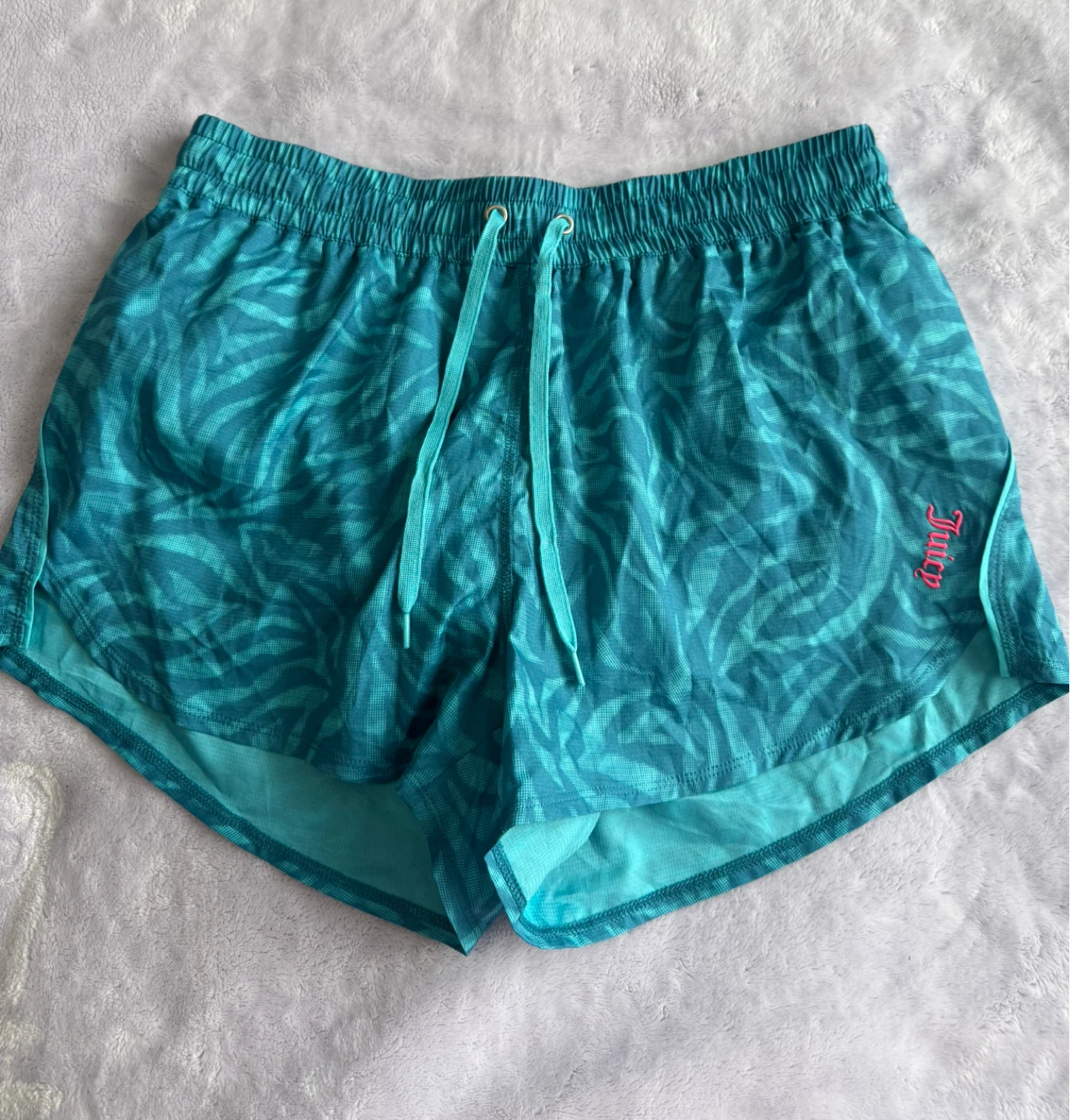 Juicy Couture Teal Athletic Shorts – Women’s Medium