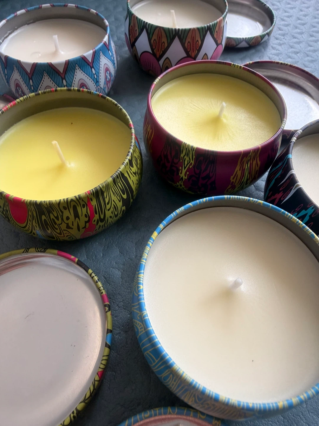 Set of 6 Scented Tin Candles - photo 2