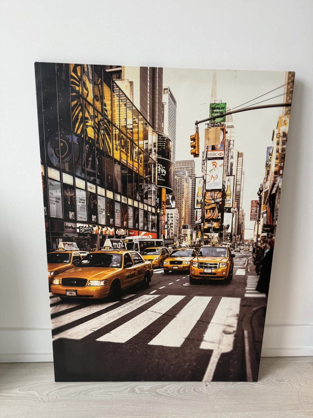 Times Square New York City Canvas Art Print