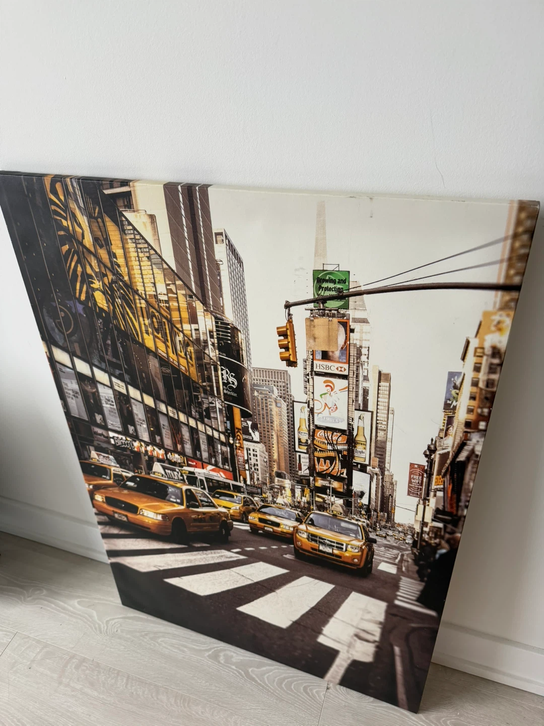 Times Square New York City Canvas Art Print - photo 3