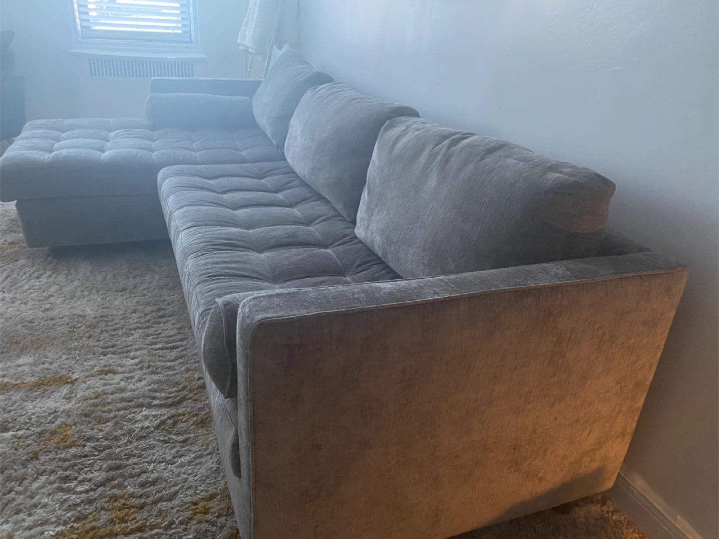 Joybird Sleeper Sofa - Gray Fabric - photo 3