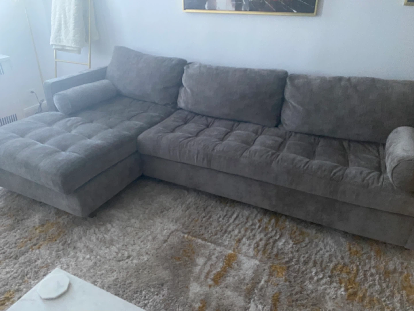 Joybird Sleeper Sofa - Gray Fabric - photo 5